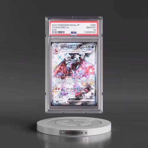 2023 Pokémon Sv4a-Shiny Treasure EX #331 Charizard EX - Holo Ssr (PSA 10 GEM MINT)