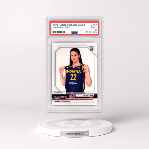 2024 Panini Instant WNBA #247 Caitlin Clark (PSA 9 MINT)