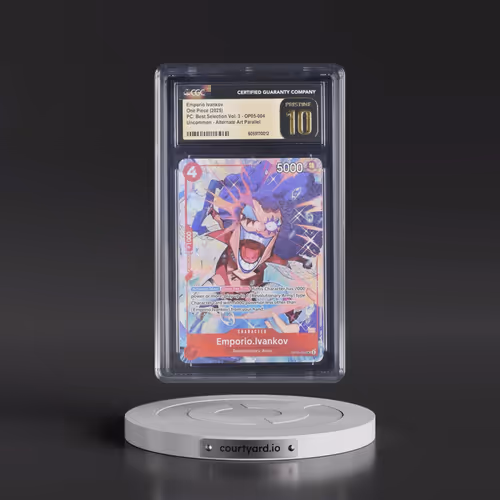 2025 Premium Collection Best Selection Vol.3 - English #OP05-004 Emporio Ivankov - (Borderless) Alt