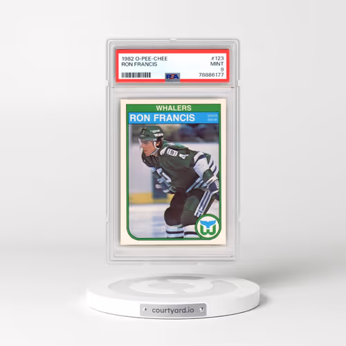 1982 O-Pee-Chee #123 Ron Francis (PSA 9 MINT)