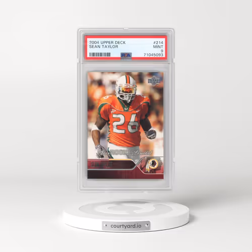 2004 Upper Deck #214 Sean Taylor (PSA 9 MINT)