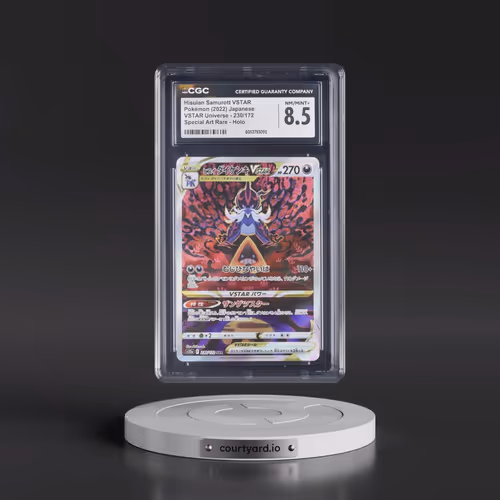 2022 VSTAR Universe #230/172 Hisuian Samurott VSTAR - Special Art Rare Holo (CGC 8.5 NM-MT+)
