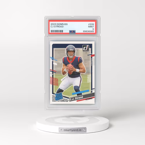 2023 Panini Donruss #339 CJ Stroud (PSA 9 MINT)