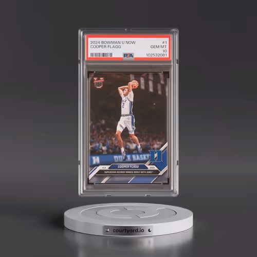 2024 Bowman U Now #1 Cooper Flagg (PSA 10 GEM MINT)