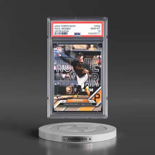 2024 Topps Now Offseason #OS2 Paul Skenes (PSA 10 GEM MINT)
