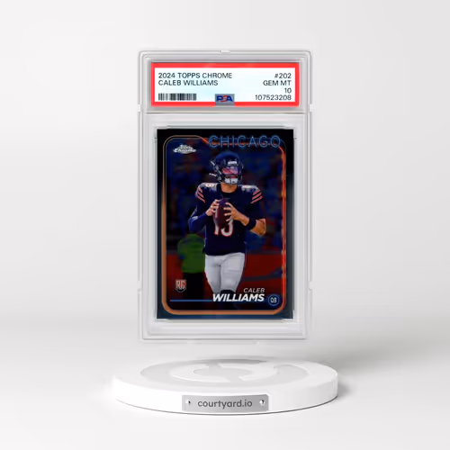 2024 Topps Chrome #202 Caleb Williams (PSA 10 GEM MINT)