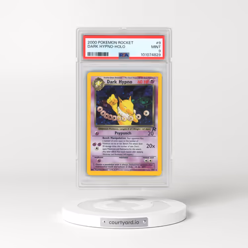 2000 Pokémon Rocket #9 Dark Hypno - Holo (PSA 9 MINT)
