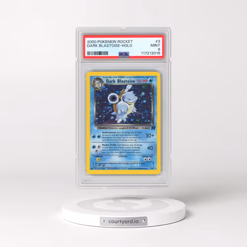 2000 Pokémon Rocket #3 Dark Blastoise - Holo (PSA 9 MINT)