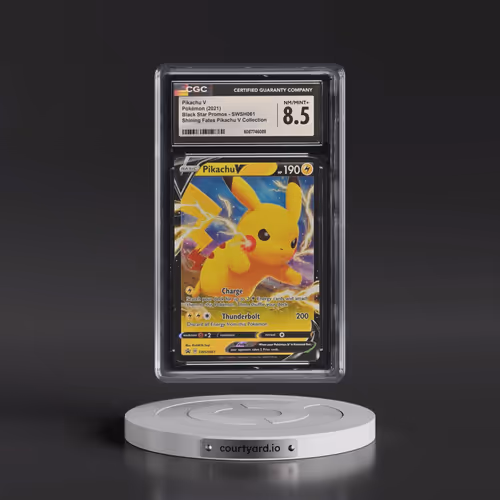 2017 Black Star Promos - Sword & Shield #SWSH061 Pikachu V - Shining Fates Pikachu V Collection (Hol