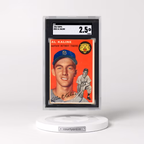 1954 Topps #201 Al Kaline (SGC 2.5 GOOD+)