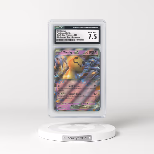 2023 Black Star Promos - Scarlet & Violet SVP EN #004 Mimikyu ex - Mimikyu ex Box / Showcase (CGC 7.5 NM+)