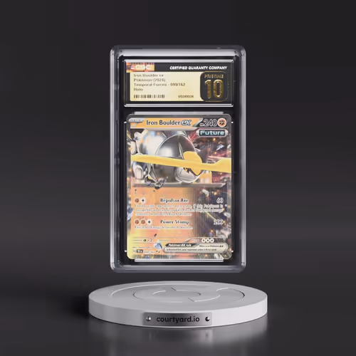 2023 Temporal Forces - TEF EN #099/162 Iron Boulder ex - Holo (CGC 10 PRISTINE)