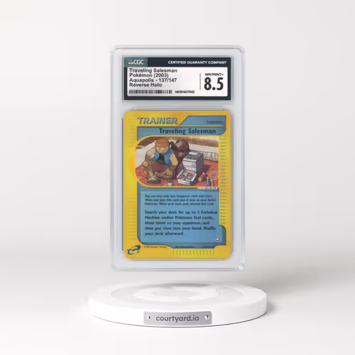 2003 Aquapolis #137 Traveling Salesman - Holo e-Card Symbol (CGC 8.5 NM-MT+)