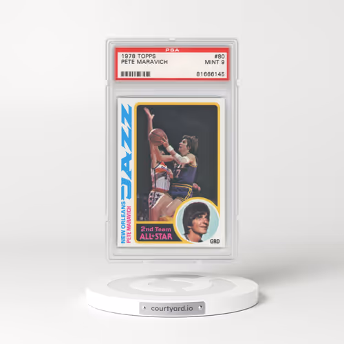 1978 Topps #80 Pete Maravich (PSA 9 MINT)