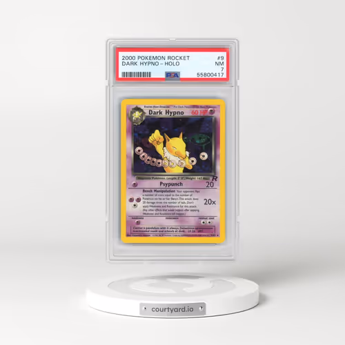 2000 Pokémon Rocket #9 Dark Hypno - Holo (PSA 7 NM)