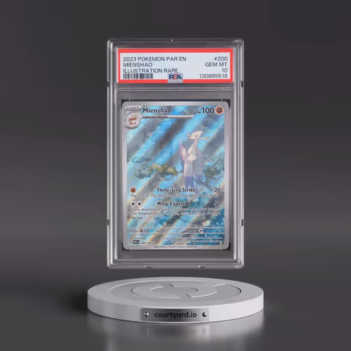 2023 Pokémon Par EN-Paradox Rift #200 Mienshao - Illustration Rare (PSA 10 GEM MINT)