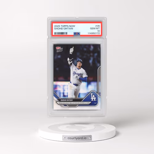 2025 Topps Now #35 Shohei Ohtani (PSA 10 GEM MINT)