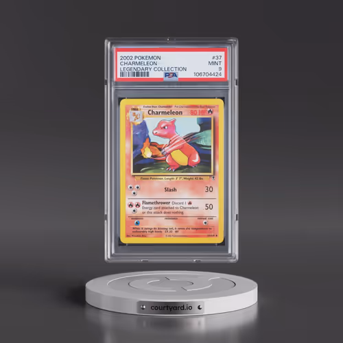 2002 Pokémon Legendary Collection #37 Charmeleon (PSA 9 MINT)