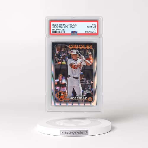 2024 Topps Chrome #88 Jackson Holliday - Raywave (PSA 10 GEM MINT)