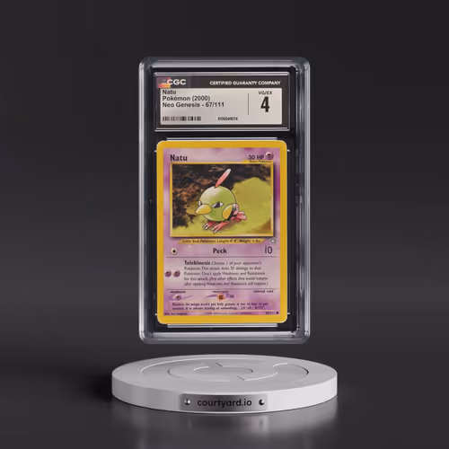 2000 Neo Genesis #67/111 Natu (CGC 4 VG-EX)