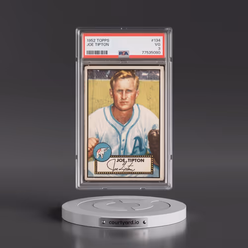 1952 Topps #134 Joe Tipton (PSA 3 VG)