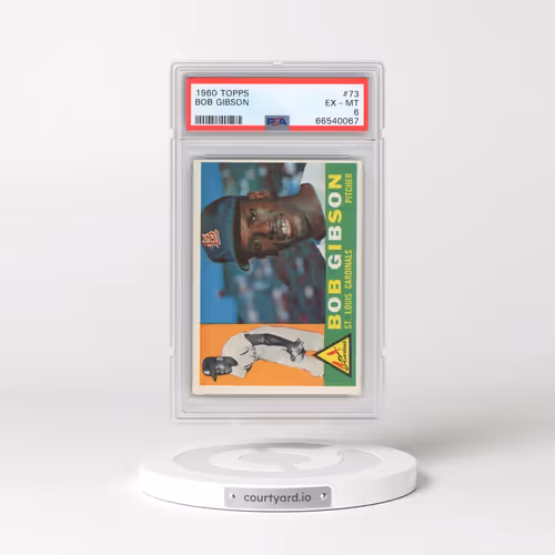 1960 Topps #73 Bob Gibson (PSA 6 EX-MT)