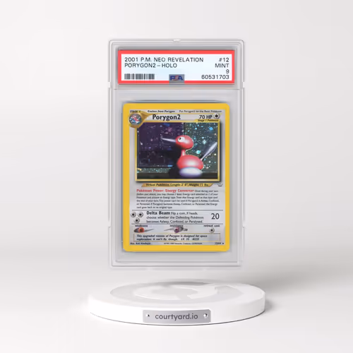 2001 Pokémon Neo Revelation #12 PORYGON2 - Holo (PSA 9 MINT)