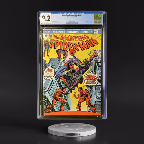 Amazing Spider-Man #136 CGC 9.2 White Pages (Marvel Comics, 9/74)