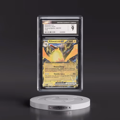 2024 Surging Sparks - SSP EN #068/191 Kilowattrel ex - Holo (CGC 9 MINT)