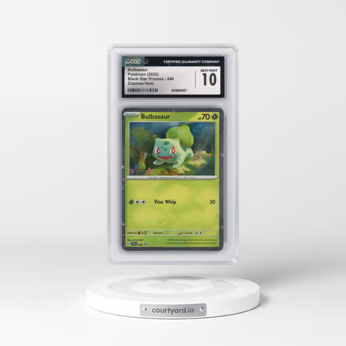 2023 Black Star Promos - Scarlet & Violet SVP EN #046 Bulbasaur - Cosmos Holo (CGC 10 GEM MINT)