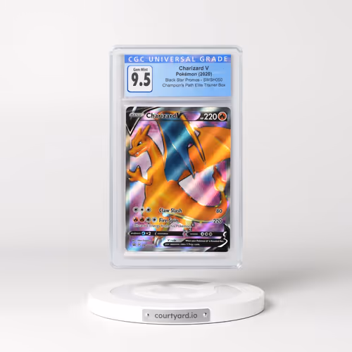 2017 Black Star Promos - Sword & Shield #SWSH050 Charizard V - Champion's Path Elite Trainer Box (Ho