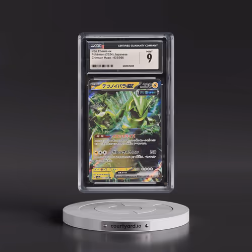 2024 Crimson Haze #033/066 Iron Thorns ex - Holo (CGC 9 MINT)