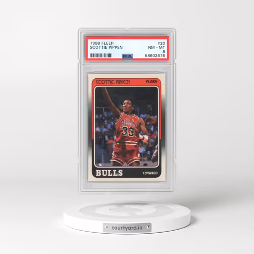 1988 Fleer #20 Scottie Pippen (PSA 8 NM-MT)