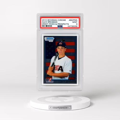 2010 Bowman Chrome Draft Picks & Prospects #BDPP95 Alex Bregman (PSA 9 MINT)