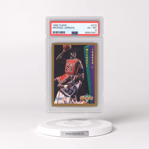 1992 Fleer #273 Michael Jordan (PSA 6 EX-MT)