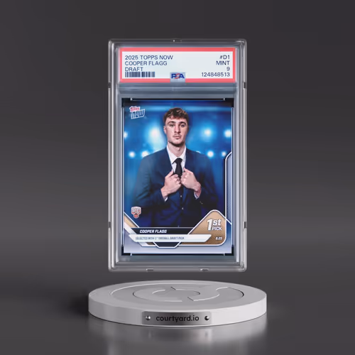 2025 Topps Now Draft #D1 Cooper Flagg (PSA 9 MINT)
