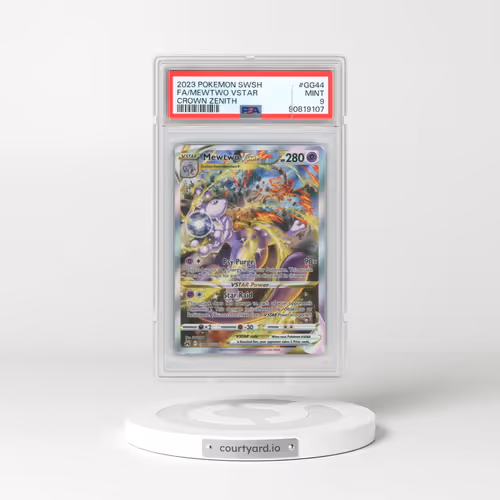 2023 Pokémon Sword and Shield Crown Zenith #GG44 Mewtwo Vstar - Full Art (PSA 9 MINT)