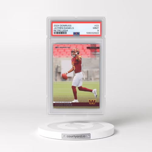 2024 Panini Donruss Retro 2004 #22 Jayden Daniels (PSA 9 MINT)