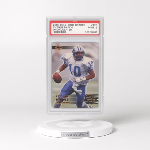 2000 Collector's Edge Graded #125 Charlie Batch - Uncirculated (PSA 9 MINT)