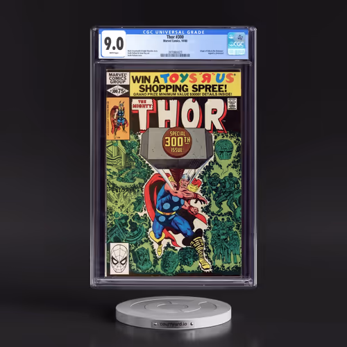Thor #300 CGC 9.0 White Pages (Marvel Comics, 10/80) - Universal