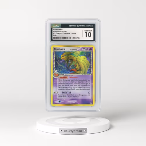 2006 EX Dragon Frontiers #8 Ninetales - Holo (CGC 10 GEM MINT)