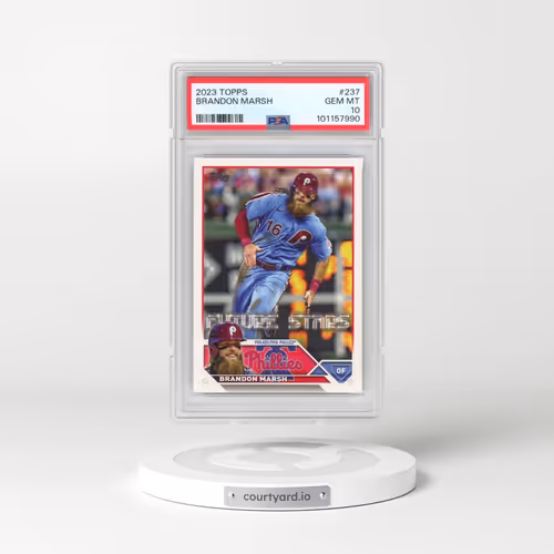 2023 Topps #237 Brandon Marsh (PSA 10 GEM MINT)