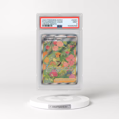 2023 Pokémon Sword and Shield Crown Zenith #GG61 Gardenia's Vigor - Full Art (PSA 9 MINT)