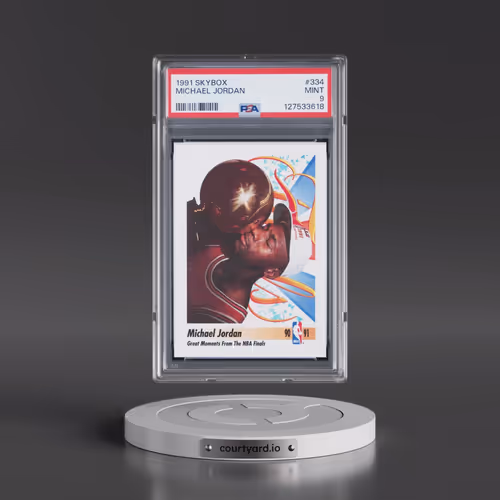 1991 Skybox #334 Michael Jordan (PSA 9 MINT)