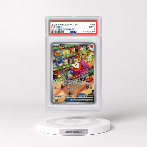 2023 Pokémon Pal EN-Paldea Evolved #201 Fuecoco - Illustration Rare (PSA 9 MINT)