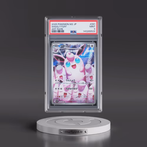 2025 Pokémon M2-Inferno X #091 Wigglytuff - Art Rare (PSA 9 MINT)
