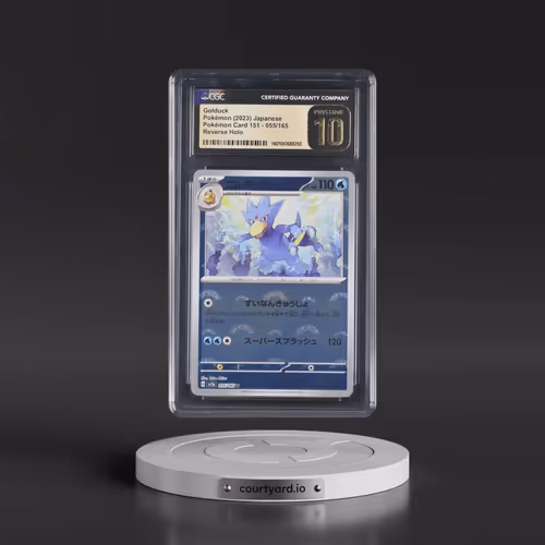 2023 Pokémon Card 151 #055/165 Golduck - Reverse Holo Poké Ball (CGC 10 PRISTINE)