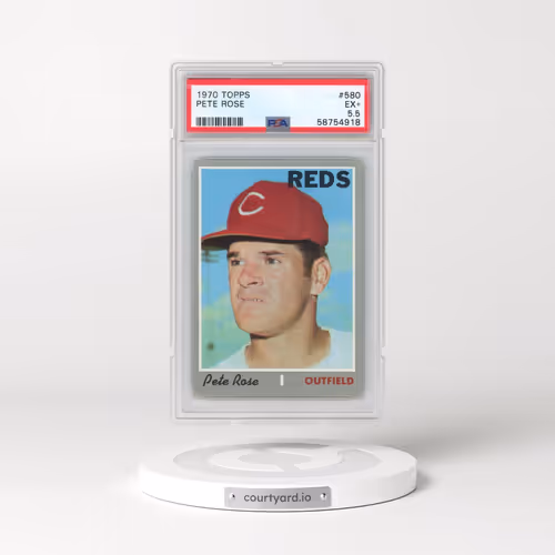 1970 Topps #580 Pete Rose (PSA 5.5 EX+)