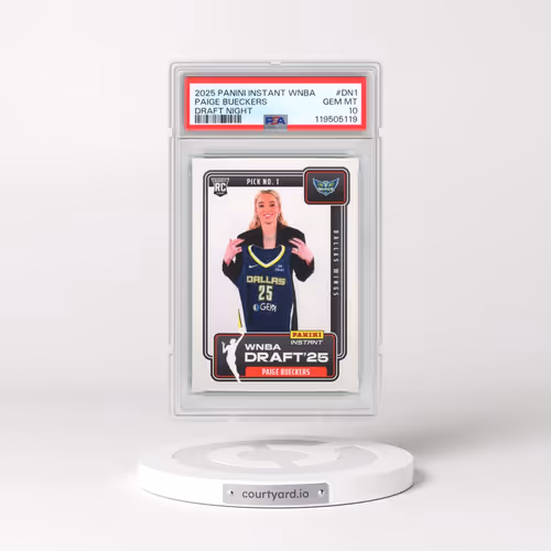 2025 Panini Instant WNBA Draft Night #DN1 Paige Bueckers (PSA 10 GEM MINT)