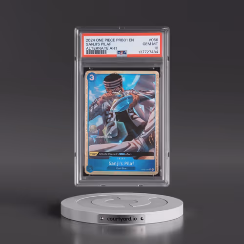 2024 One Piece PRB01-Premium Booster -One Piece Card the Best #056 Sanji's Pilaf - Alternate Art (PS